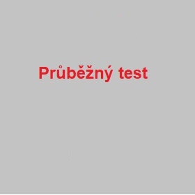 Průběžný test